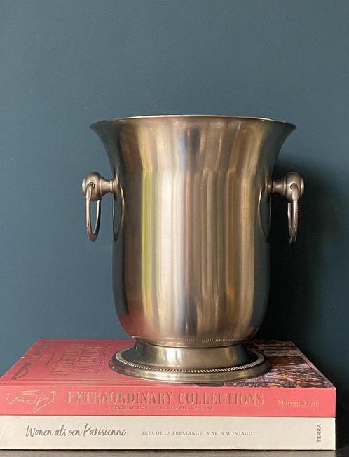 Jean Couzon zware kwaliteit vintage champagnekoeler, Huis en Inrichting, Keuken | Servies, Overige typen, Overige stijlen, Overige materialen