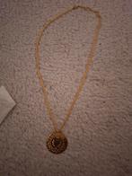 Dames ketting met goud ceyrek altin, Sieraden, Tassen en Uiterlijk, Kettingen, Ophalen of Verzenden, Nieuw, Goud, Goud