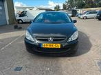 Peugeot 307 2.0 16V CC 2005 Zwart, Auto's, Peugeot, Voorwielaandrijving, 4 cilinders, Cabriolet, 4 stoelen