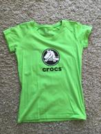 Groene stretch t-shirt polo shirt top van merk Crocs maat S, Nieuw, Ophalen of Verzenden, Korte mouw, Crocs