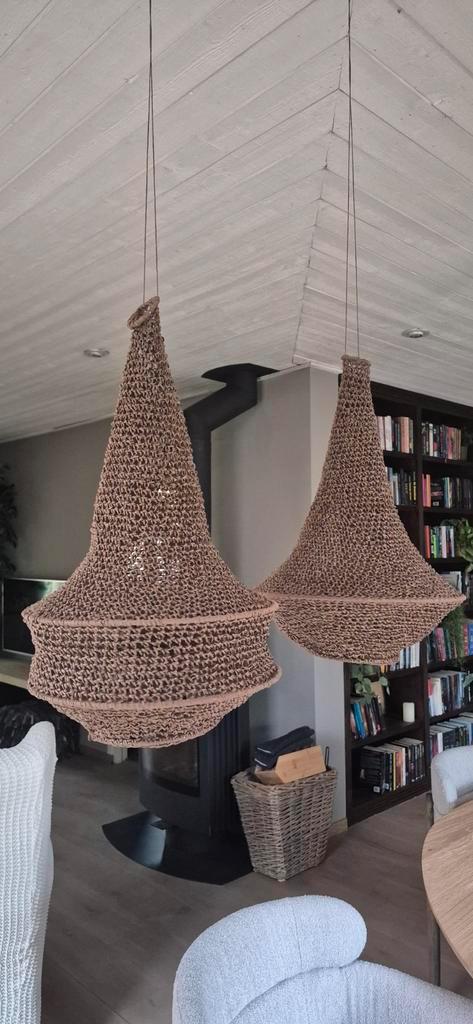 Gehaakte Marokaanse lampen/ kroonluchter, Huis en Inrichting, Lampen | Kroonluchters, Nieuw, Ophalen