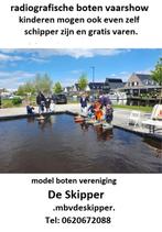 rc vaarshow op locatie in ons bassin of open vaarwater., Hobby en Vrije tijd, Modelbouw | Boten en Schepen, Ophalen, Nieuw
