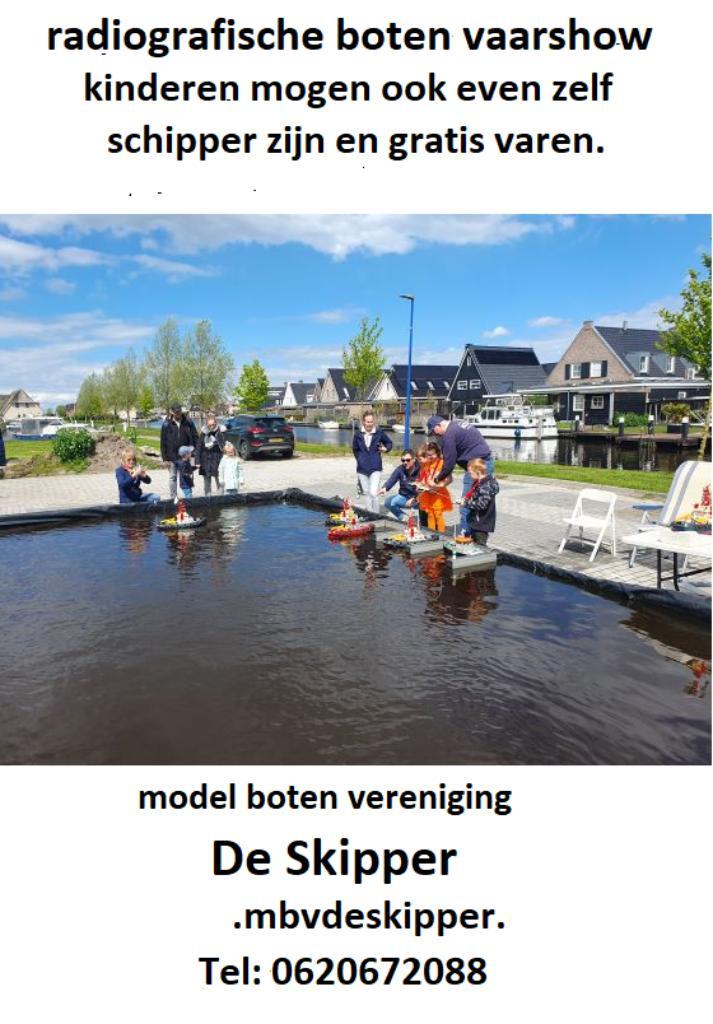 rc vaarshow op locatie in ons bassin of open vaarwater., Hobby en Vrije tijd, Modelbouw | Boten en Schepen, Nieuw, Ophalen