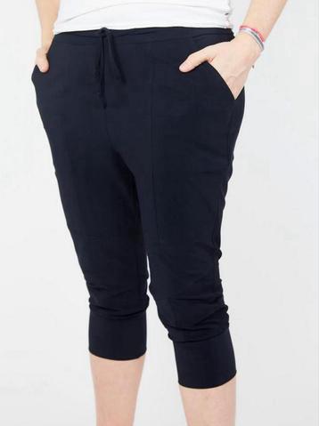 Studio anneloes franka capri broek XL zwart travelstof beschikbaar voor biedingen