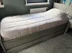 Complete Slaapkamer kast met Bed en Nachtkastje, Huis en Inrichting, Ophalen, Eenpersoons, 200 cm, Grijs