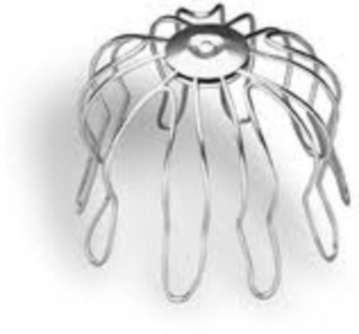 Boldraadroosters (bladvangers) van RVS ø60 t/m ø250mm, Doe-het-zelf en Verbouw, Buizen en Afvoer, Nieuw, Dakgoot, Minder dan 2 meter