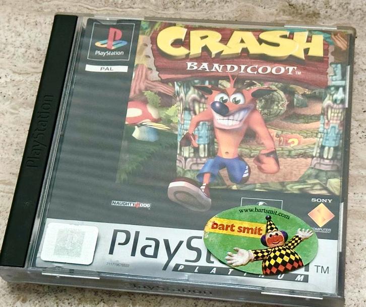 Crash Bandicoot, Spelcomputers en Games, Games | Sony PlayStation 1, Gebruikt, Avontuur en Actie, 1 speler, Vanaf 3 jaar, Ophalen of Verzenden