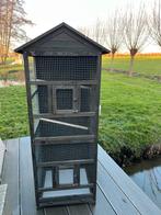 Prachtige houten voliere vogelhok in zeer goede staat, Dieren en Toebehoren, Ophalen, Zo goed als nieuw, Metaal, Volière