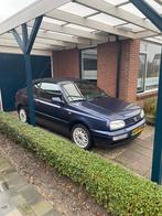 Volkswagen Golf 1.8 Cabriolet 66KW E2 1995 Blauw, Auto's, Volkswagen, Voorwielaandrijving, Stof, Zwart, 4 cilinders