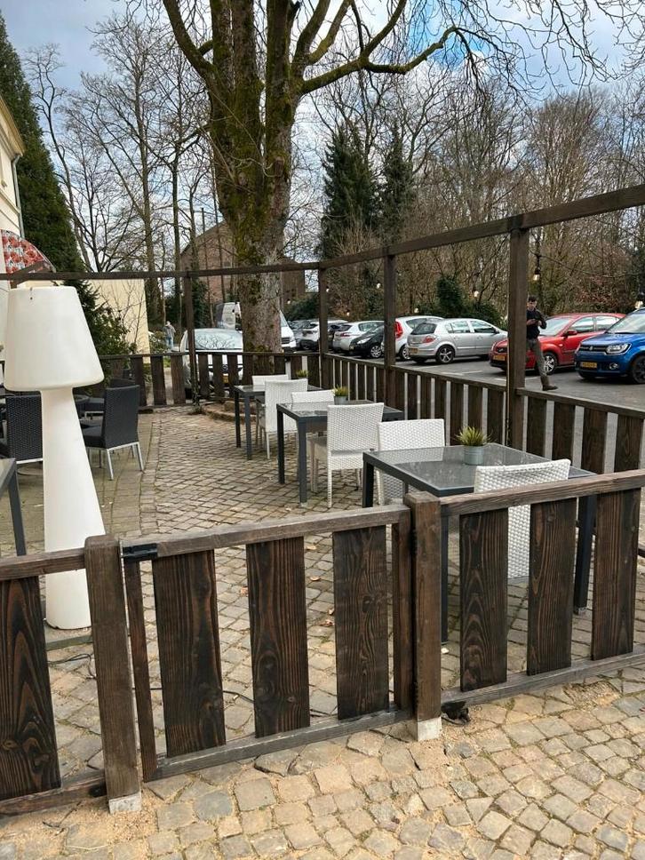 Douglas houten hekwerk, balustrade, raster, poort,afsluiting, Tuin en Terras, Tuinhekken en Hekwerk, Nieuw, Tuinhek, Hout, Ophalen
