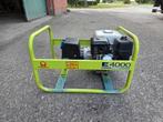 Pramac e4000 aggregaat, Honda motor., Ophalen, Zo goed als nieuw, Minder dan 5 kVA, Benzine