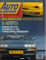 Autokampioen 16 1990 : Honda Civic CRX - Max Roadster - Golf, Gelezen, Algemeen, Ophalen of Verzenden, Autokampioen
