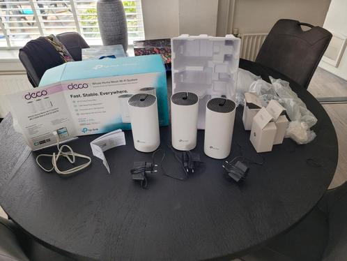 TP-Link Deco E4 Mesh WiFi Systeem (3 stuks), Computers en Software, WiFi-versterkers, Zo goed als nieuw, Ophalen