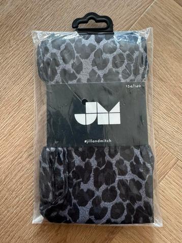 Nieuw Shoeby JM luipaardprint panty grijs/zwart maat 134/140 beschikbaar voor biedingen