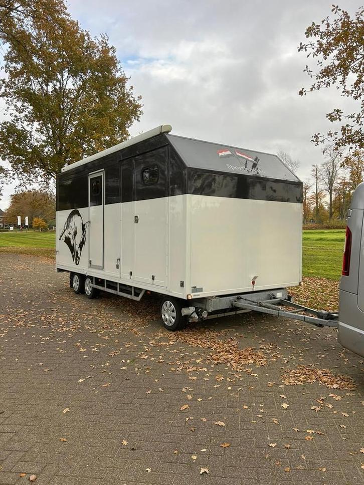 Weijer WD 3500 Weijer WD 3500 Gesloten schamel aanhanger, Auto diversen, Aanhangers en Bagagewagens, Gebruikt