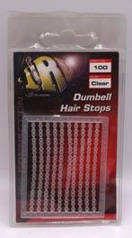 JRC Dumbell Hair stops | Clear | 100 pcs 738, Watersport en Boten, Hengelsport | Karpervissen, Nieuw, Overige typen, Ophalen of Verzenden