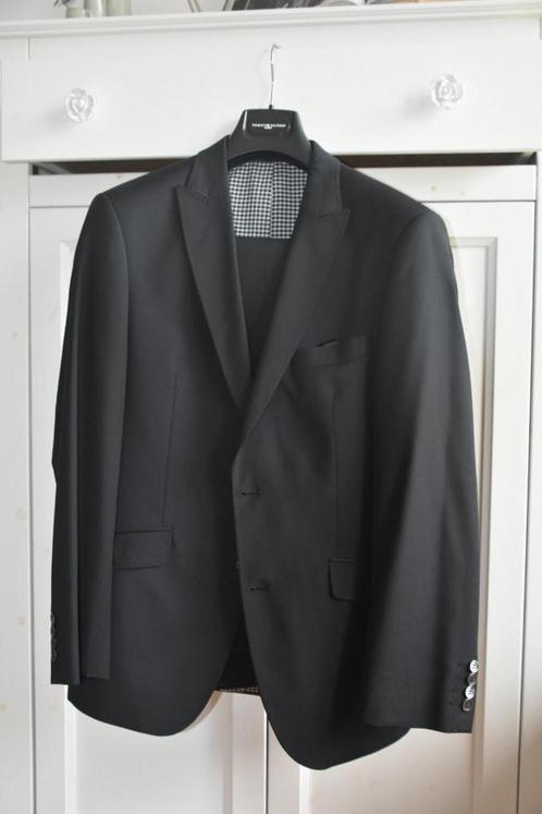 Tweedelig pak zwart mt 46 Move slimline, Kleding | Heren, Kostuums en Colberts, Zo goed als nieuw, Maat 46 (S) of kleiner, Zwart
