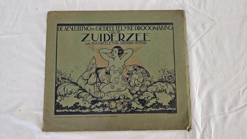 Aquarellen Zuiderzeewerken 1932, Antiek en Kunst, Kunst | Tekeningen en Foto's, Ophalen