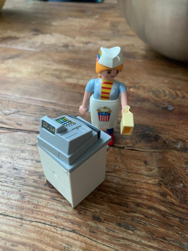 playmobil serveerster met kassa 5292, Kinderen en Baby's, Speelgoed | Playmobil, Zo goed als nieuw, Complete set, Ophalen of Verzenden