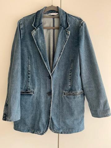 Zara blauw spijker costum maat L beschikbaar voor biedingen