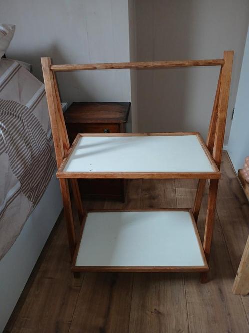 Vintage Inklapbare Stellage, Huis en Inrichting, Overige Huis en Inrichting, Gebruikt, Ophalen of Verzenden