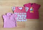 6 shirts met korte mouw in maat 86, Ophalen of Verzenden, Gebruikt, Meisje, Shirtje of Longsleeve