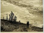 André Balyon Wandelen langs de rivier -Waal/Maas?s?), Antiek en Kunst, Ophalen of Verzenden