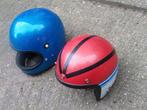 bromfiets helm M jaren 70 (de blauwe is verkocht), Ophalen of Verzenden, Gebruikt, Medium