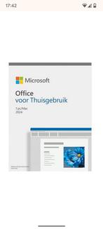 Microsoft Office home 2024 Eenmalige code, Ophalen, Nieuw