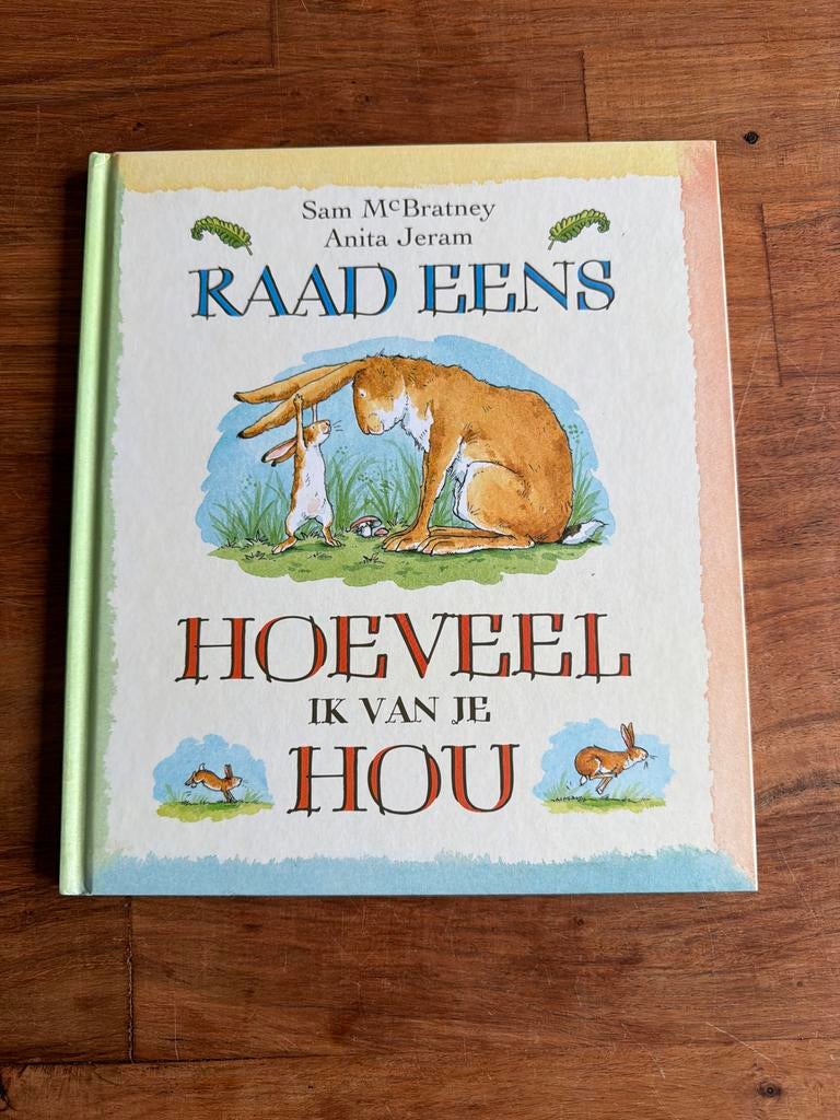 Raad eens hoeveel ik van je hou - Sam McBratney, Ophalen of Verzenden, Zo goed als nieuw, Sprookjes