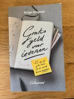 Rutger Bregman - Gratis geld voor iedereen, Ophalen, Zo goed als nieuw, Rutger Bregman