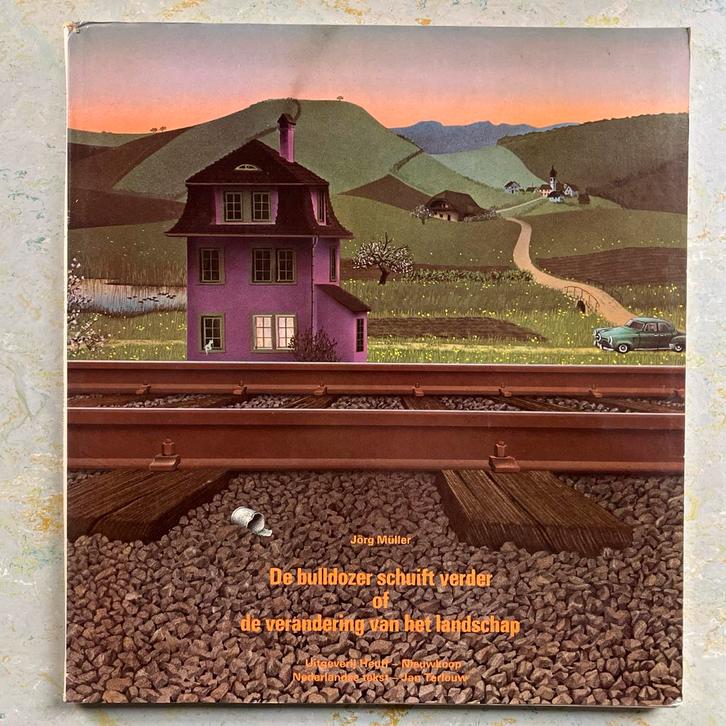 De bulldozer schuift verder - Jorg Muller, Boeken, Kunst en Cultuur | Architectuur, Gelezen, Ophalen of Verzenden