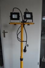 LED verstelbare bouwlamp op statief, Doe-het-zelf en Verbouw, Bouwverlichting, Ophalen of Verzenden, Zo goed als nieuw, Lamp met armatuur