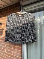 Mooi vestje Marco Pecci mt L/XL zwart wit met glinstering, Ophalen of Verzenden, Zo goed als nieuw, Maat 42/44 (L), Zwart