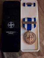 Navo medaille Afrika, Verzenden, Landmacht, Lintje, Medaille of Wings
