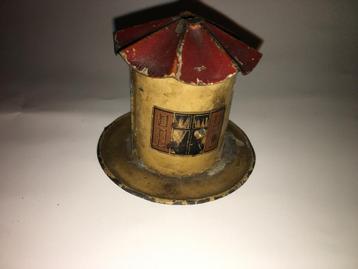 Blikken huisje.............Van welke kabouter is dit huis? beschikbaar voor biedingen