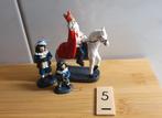 Sinterklaas en 2 roetveegpieten, kunststof, Ophalen of Verzenden, Zo goed als nieuw