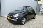 Fiat 500 C 1.0 TwinAir Pop Cabrio Airco Apk 15-07-2026, Voorwielaandrijving, Gebruikt, Cabriolet, Zwart