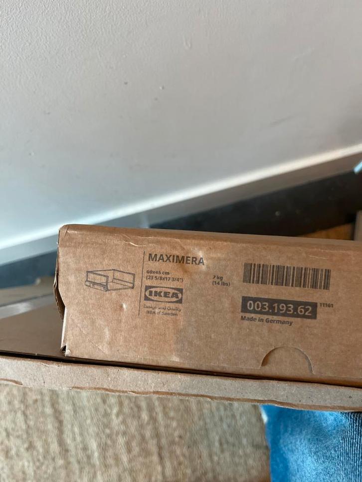 IKEA Maximera lade 60x45cm - Nieuw in verpakking, Huis en Inrichting, Keuken | Keukenelementen, Nieuw, Minder dan 100 cm, 50 tot 100 cm