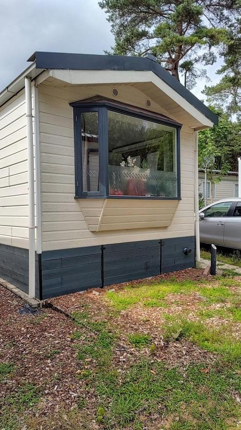 Te Koop: Instapklaar Zaro Chalet met staanplaats België, Caravans en Kamperen, Stacaravans, tot en met 4, Ophalen of Verzenden