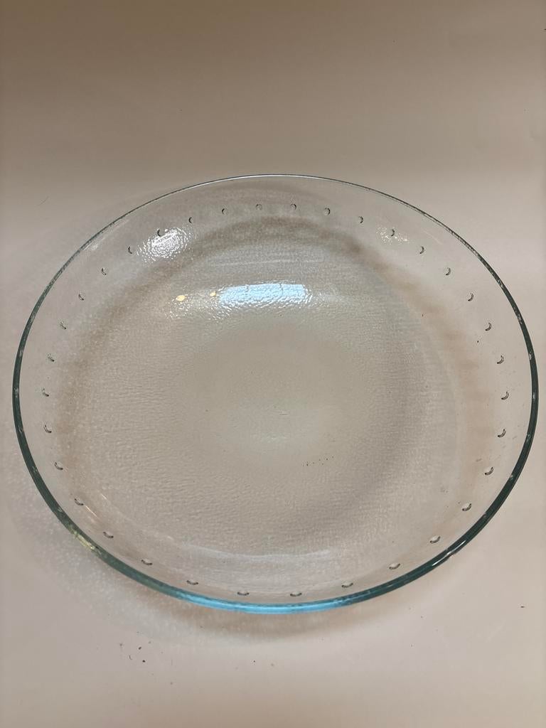 Kosta Boda Contrast Schaal - Anna Ehrner - Jaren 80, Gebruikt, Schaal, Rond, Ophalen of Verzenden