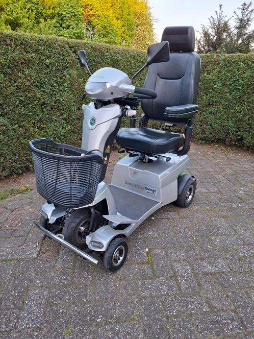 Scootmobiel Quingo vitess 5 wielen!, Diversen, Brommobielen en Scootmobielen, Gebruikt, Quingo, 46 km of meer, 16 km/u of meer