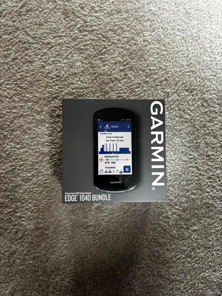 Garmin Edge 1040 Performance Bundle gps fietscomputer, Fietsen en Brommers, Fietsaccessoires | Fietscomputers, Nieuw, Cadanssensor