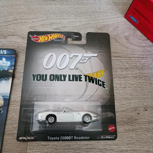 hot wheels Toyota 2000GT Roadster 007 James Bond Live Twice, Hobby en Vrije tijd, Modelauto's | Overige schalen, Nieuw, Auto, Ophalen of Verzenden