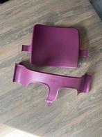 Paarse Stokke Babyset, Ophalen of Verzenden, Gebruikt, Meegroeistoel, Gordel(s)