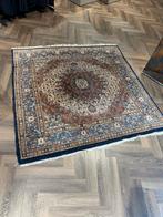 Vierkant Perzisch tapijt 190x190 cm - Valkenswaard, Huis en Inrichting, Stoffering | Tapijten en Kleden, Gebruikt, Bruin, 150 tot 200 cm