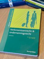 Verbintenissenrecht & Ondernemingsrecht - 7e druk, Ophalen of Verzenden, Zo goed als nieuw, HBO