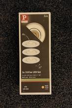 Paulmann 3x 310 lm LED set - Nieuw in verpakking, Huis en Inrichting, Ophalen of Verzenden, Nieuw, Metaal of Aluminium, Led