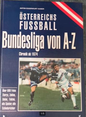 Österreichs Fussball A/Z. Voetbalboek. beschikbaar voor biedingen