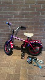 Paars roze Loekie fiets met zijwieltjes 12inch, Ophalen, Zijwieltjes, Gebruikt, Loekie